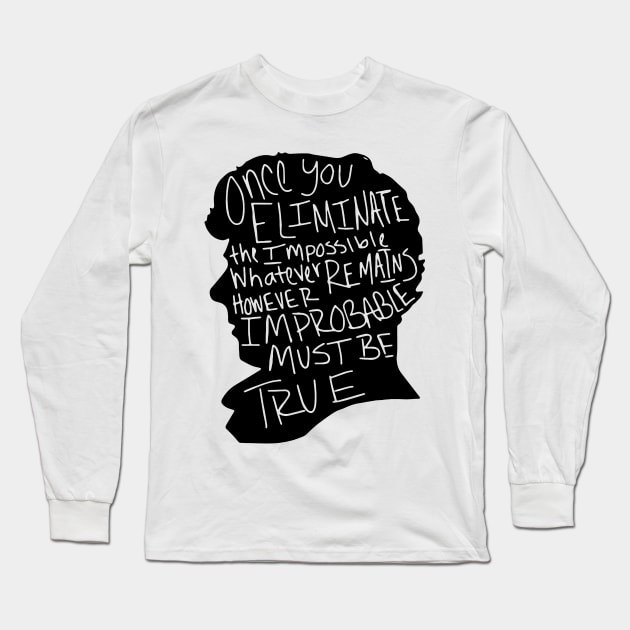 sherlock Long Sleeve T-Shirt by parogos